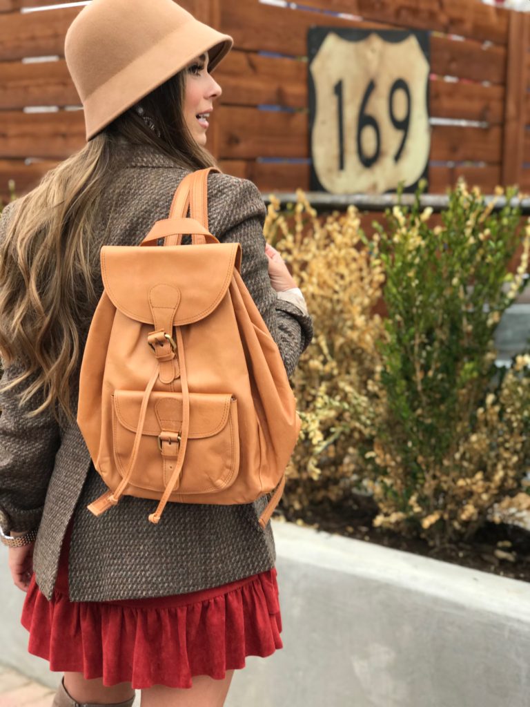 fall fashion backpack