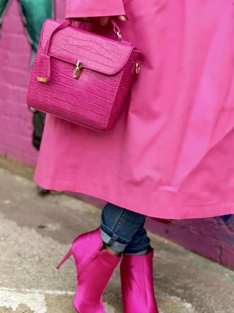 pink on pink fashion