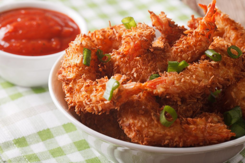 baked coconut shrimp