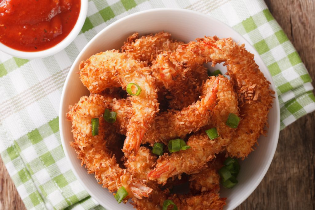 baked coconut shrimp